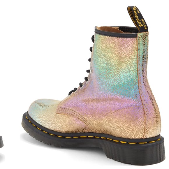 NWT Doc Martens 1460 8 Rainbow boots - w12.5/m11 - Picture 3 of 5